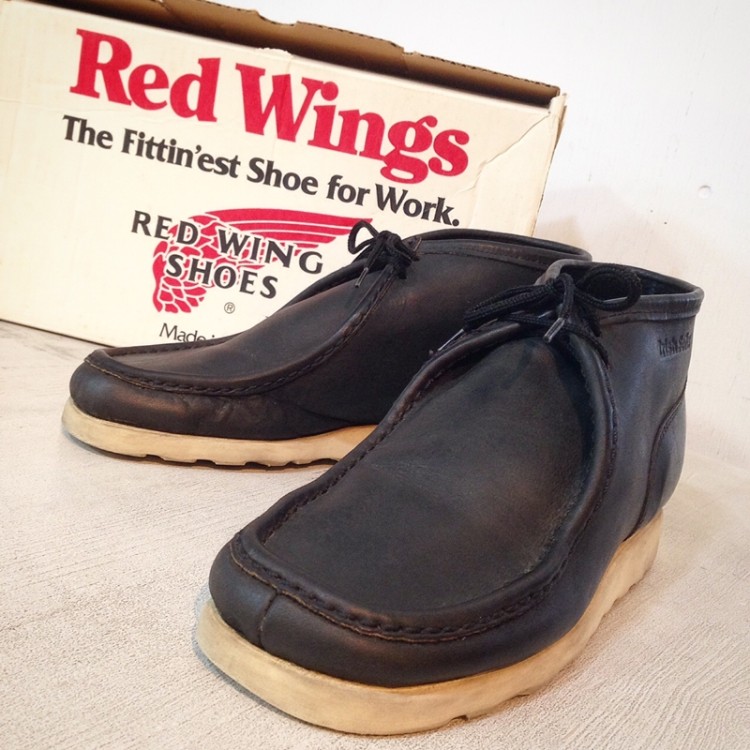 最新入荷】 【希少】Red レッドウィング ワラビー boots Wallabee Wing - モカシン - labelians.fr