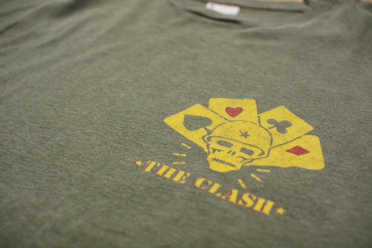 80's "THE CLASH" コンバットロックTシャツ